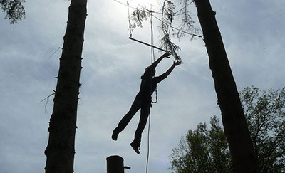 Pamperjump en tokkelen